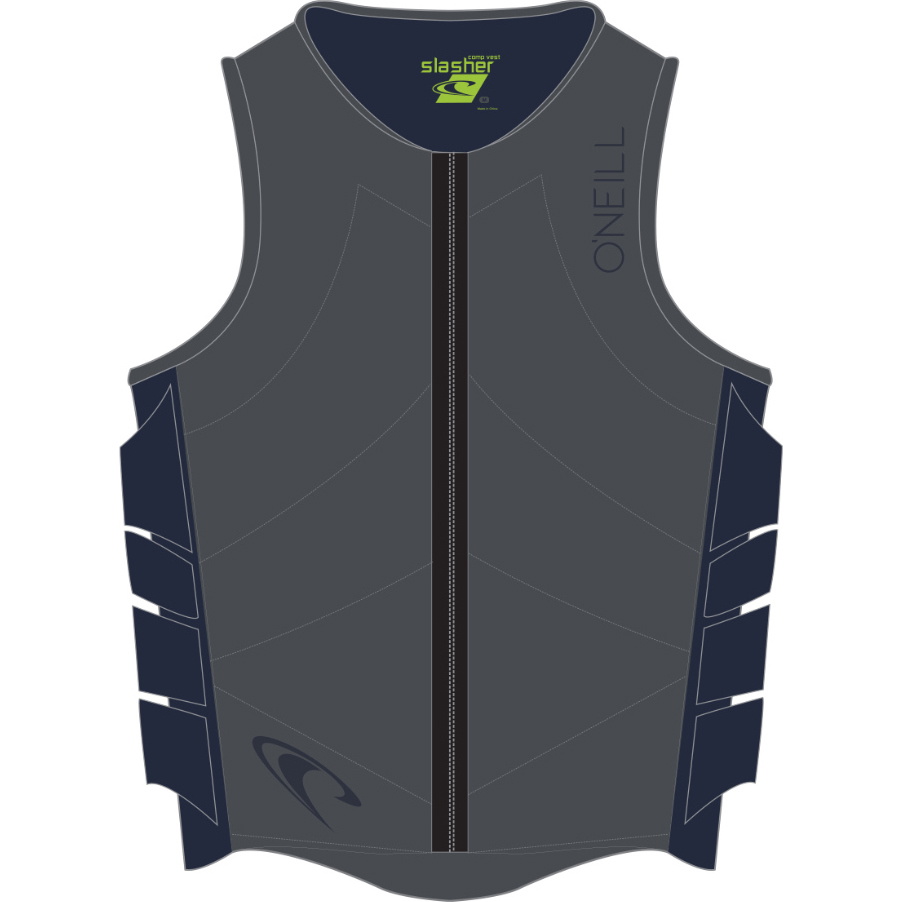 2025 O'Neill Hommes Slasher Comp B Vest 4917BEU - Graphite / Abyss